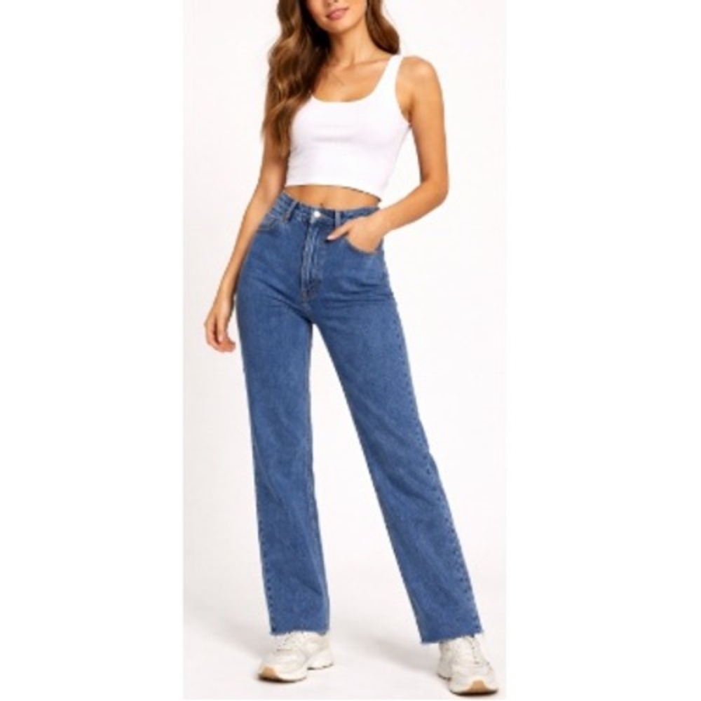 Abercrombie &‎ Fitch Women's Blue Curve Love High Rise Skinny Jeans Size 31 NWOT